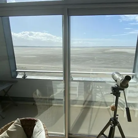 Apartmán Les Pieds Dans L'eau, Vue Sur La Baie Pour 6 Pers Le Crotoy